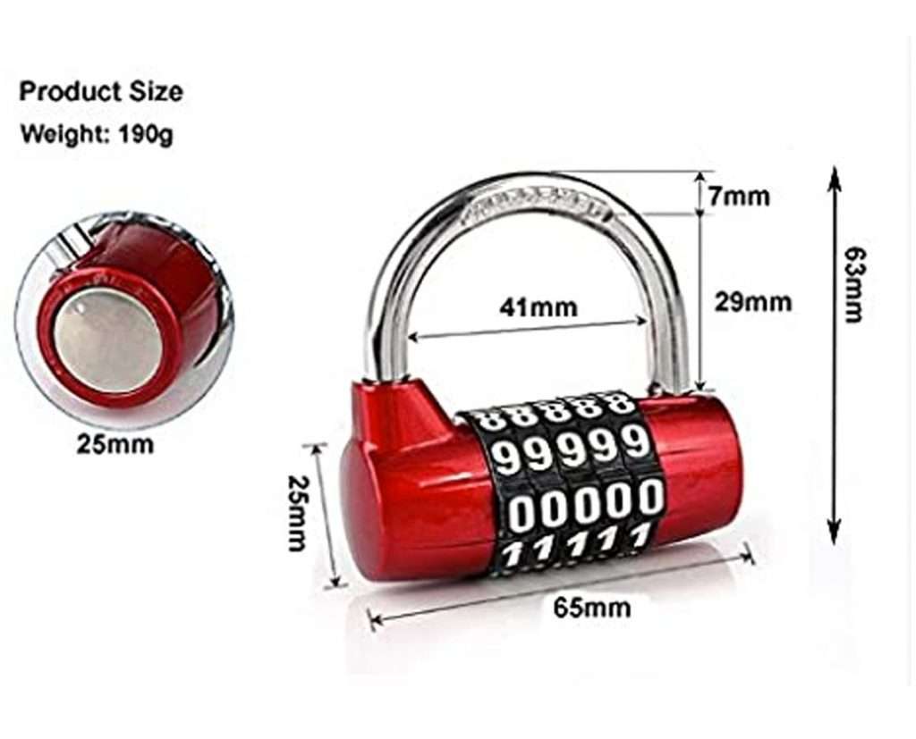 Cadenas à 4 chiffres City 41 mm - ISÉO